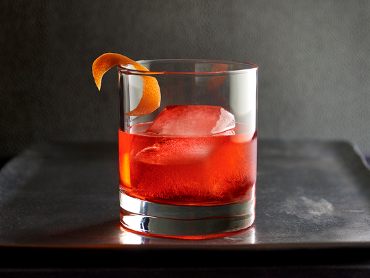 Grapefruit Negroni