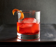 Grapefruit Negroni